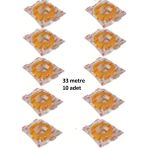 33 Metre Şeffaf Selefon Bant 10 Adet