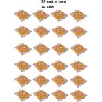 33 Metre Şeffaf Selefon Bant 24 Adet