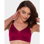 330 - Penye Toparlayıcı Sütyen Telsiz Süngersiz Minimizer - Bordo, 95 B