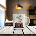 33314 Nostalji Radyo Uçuşan Melodiler Hediyelik Kupa Bardak