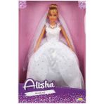 3381 Sun-Rst-Sıs-Gelinlikli Manken Bebek Alisha 29 cm - Sunman - Renkli