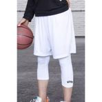 3/4 BASKETBOL TAYTI-3/4 FİTNESS TAYTI-3/4 SPOR & KOŞU TAYTI- 1 ADET KOLLUK HEDİYE BEYAZ BASKET3/4BEYAZ