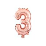 34 Inç Folyo Rakam Balon, ROSE3