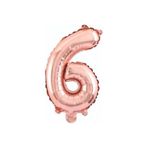 34 Inç Folyo Rakam Balon, ROSE6