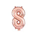 34 Inç Folyo Rakam Balon, ROSE8