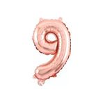34 Inç Folyo Rakam Balon, ROSE9