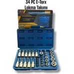34 PARÇA E-TORX LOKMA TAKIMI
