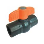 3/4" Pvc Küresel Vana Kelebek Kol Kod:376 Bhclg