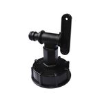 3/4 "Su Butt Tap, S60x6 IBC Su Deposu, Plastik Snap-Fit Yağmur Varil Hortumu Bahçe Su Konnektörleri