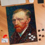 342443 Paltolu Van Gogh Portre 240 Parça Puzzle Yapboz Tablo