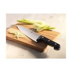 34931-003-0 Chef 2 Blok Bıçak Seti, Paslanmaz Çelik ve Ahşap, Siyah, 8 Parça - standart