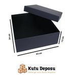 34x43x13 cm Hediye Kutusu – Lacivert