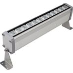 35 Cm Wallwasher Led Bina Dış Duvar Aydınlatma Amber Işık Gri