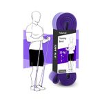 35 Kg Direnç Bandı Kas Geliştirme Lastiği Fitness Pilates Cross Training Bant Mor - Extra Sert Mor