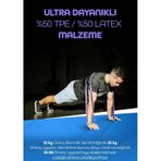 35 Kg Mor Barfiks Direnç Lastiği Extra Sert Gym Pilates Fitness Kas Geliştirme Bandı Mor