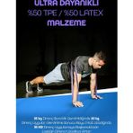 35 KG Mor Barfiks Direnç Lastiği – Extra Sert Gym Pilates Fitness Kas Geliştirme Bandı
