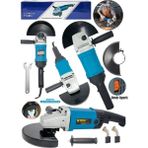 3500 W 180 MM BÜYÜK BOY DEVİR AYARLI TAŞLAMA MAKİNESİ METAL KESME SPİRAL JET TAŞI