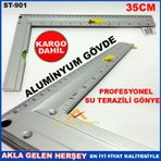 35cm ALİMİNYUM SU TERAZİLİ PROFESYONEL GÖNYE
