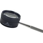 35x 50mm Metal Kasa Optik Cam Lens El Büyüteç Kolay Kavrama Saplı