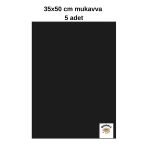 35X50 Cm Siyah Renk Mukavva Kartonu 5 Adet