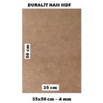 35X50 Duralit Ham Mdf 4 Mm Kalinlik Puruzsuz Cift Yuzey 1 Adet