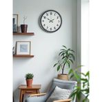 36 Cm Gri Standart Dekoratif Duvar Saati