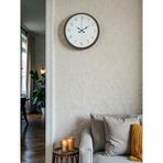 36 Cm Kahverengi Sade Dekoratif Duvar Saati