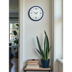 36 Cm Lacivert Modern Dekoratif Duvar Saati