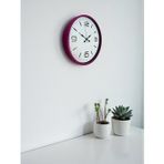 36 Cm Pembe Modern Duvar Saati