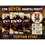 36 Rulo 3'Lü Avantaj Paket Evo 3 Katlı Kağıt Havlu - %100 Selüloz Ultra Emici Ve Dayanıklı