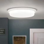 36 Watt 4000 Kelvin Led İç Ve Dış Mekan 3200 Lümen Plastik Tavan Ve Duvar Armatürü, Led Tavan Aplik