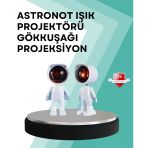 360° Ayarlanabilir Başlıklı Astronot Gece Lambası