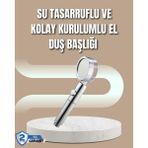 360° Ayarlanabilir Çok Fonksiyonlu Duş Başlığı Nemere