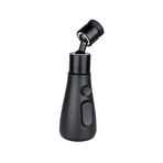 360 DERECE DÖNEBİLEN- 3 MOD SİYAH YAĞMUR PÜSKÜRTME BORULU KUBAR MUSLUK UCU KTX-3289 (5264)