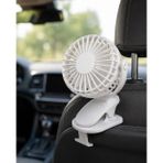 360 Derece Dönebilen Mandallı Şarjlı Mini Masa Fanı (Kopya)