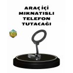 360° Dönebilen Katlanır Manyetik Araç Telefon Tutucu – Magsafe Uyumlu, Kompakt Ve Tasarım