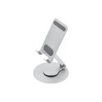 360° Döner Telefon Tablet Standı – Ipad,, ve Tüm Cihazlarla Uyumlu Ayarlanabilir Masaüstü Tutucu | Yüksek Stabilite, Çok Açılı Görüntüleme Gümüş - standart