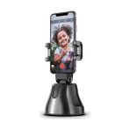 360° Hareket Algılayıcı Sensörlü Akıllı Çekim Selfie Video Takip Tripodu - Çok Renkli