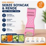 365Dükkan Çok Amaçlı Sebze Soyacak & Rende – Paslanmaz Çelik 4 Fonksiyonlu Mutfak Aleti