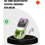 365Dükkan Kayar Kapaklı Şarj Kutusu ve Dokunmatik Ekranlı Bluetooth Stereo Kulaklık - Çok Renkli