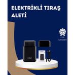 365Dükkan Ultra Ince Elektrikli Tıraş Makinesi | USB Şarjlı ve Su Geçirmez - Renkli