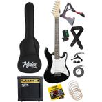 36BK 8-12 Yaş Çocuklar İçin Amfili Full 3/4 36 İnç Elektro Gitar Seti
