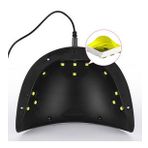 36w Uv Led Jel Tırnak Kurutucu Kızılötesi Algılama Lcd Ekran Akıllı Zamanlayıcı