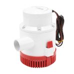 3700gph Sintine pompaları, Elektrikli 12V Dalgıç Deniz Su Pompaları Aksesuarlar Marin Boat, Düşük Gürültü 1‑1/2in Çıkış Elektrikli Yarı - Tekne Yat Için