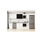 370X222 Cm High Gloss Mutfak Dolabı Mb-E80S50S40-3 High Gloss | Beyaz - Suntalam