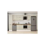 370X222 Cm Klasik Mebran Mutfak Dolabı Beyaz Mbb-E80B45S45-2 Mebran | Kumtaşı - Suntalam