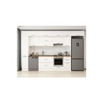 375X240 Cm Klasik Mebran Mutfak Dolabı Beyaz Mbb-E90B40S45-1 Mebran | Beyaz - Suntalam
