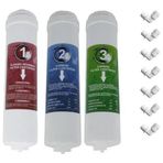 3773 Sulook Su Arıtma Filtre Seti 3'lü Inline Set