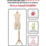 38 Beden Pantolon Giyebilen İğne Batmaz Vitrin Amaçlı Terzi Mankeni Prova Mankeni