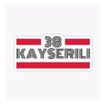 38 Kayseri Plaka Araba Sticker Yapıştırması